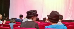 hats at concert