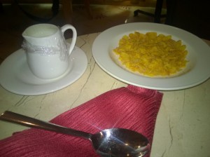 Cereal goes with milk-except in China where yogurt is offered instead