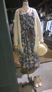 Spring fashion includes lots of prints and ruffles.