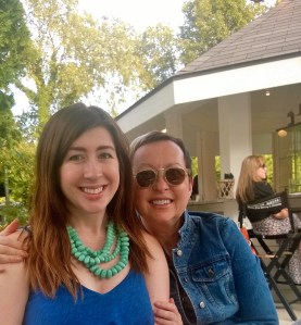 My beautiful daughter and stylist Hannah