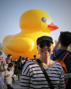 My, what a big duck you are