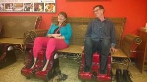 This is the "Thom walked my ass all over China" look on Patti's face