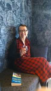 Cozy nook to sip wine at Andaz