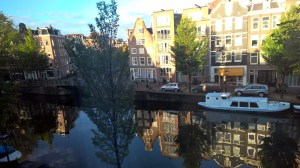 Lovely canals provide popular way to travel here