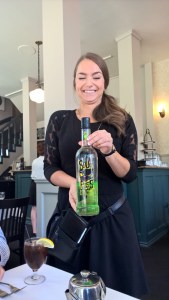 Water Street Café-Sour Puss is the key to an appletini!