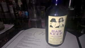Lavender bitters--who knew?