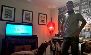 Game-induced stress = ice wrap around the neck